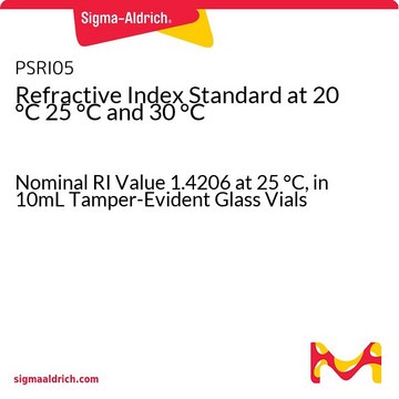 REFRACTIVE INDEX STANDARD AT 20