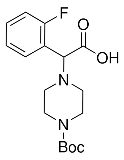 2-(4-Boc-piperazino)-2-(2-fluorophenyl)acetic acid