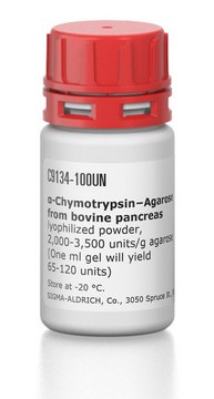 ?-Chymotrypsin?Agarose from bovine pancreas