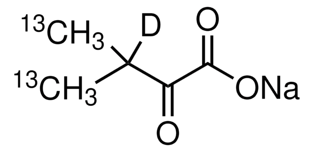 2-Keto-(3-methyl-¹³C)-butyric-4-¹³C,3-d acid sodium salt