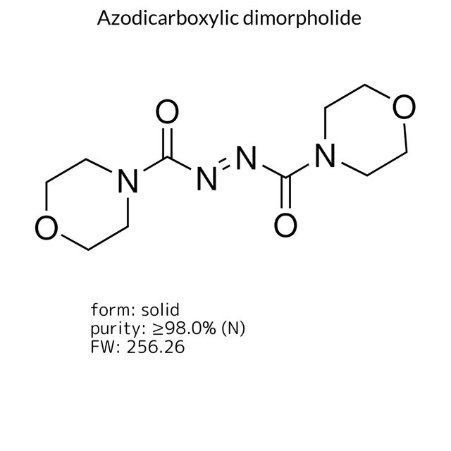 Azodicarboxylic dimorpholide