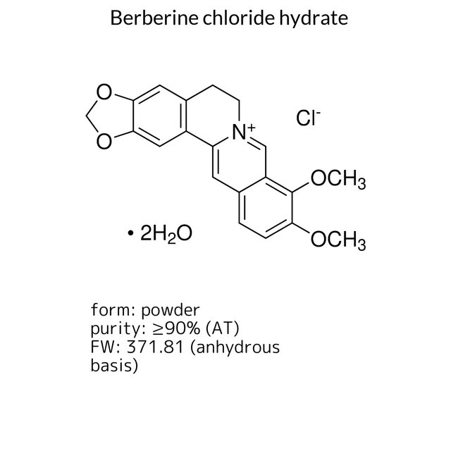Berberine chloride hydrate