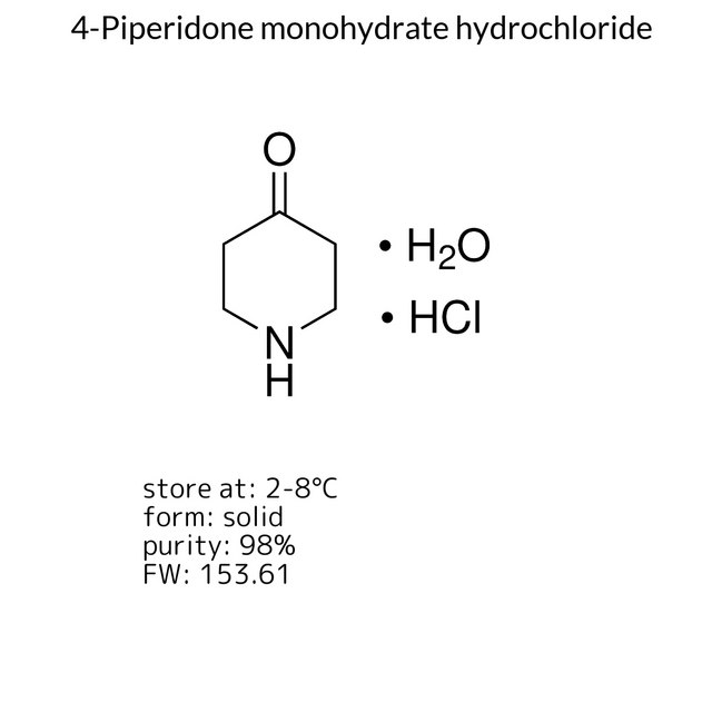 4-Piperidone monohydrate hydrochloride
