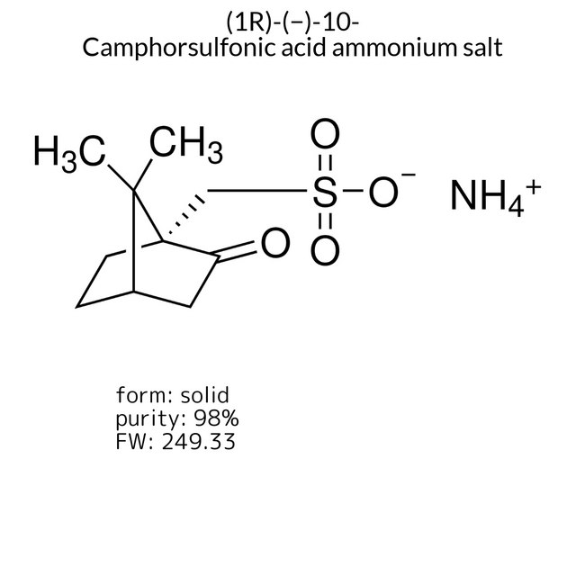 (1R)-(?)-10-Camphorsulfonic acid ammonium salt