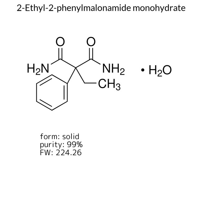 2-Ethyl-2-phenylmalonamide monohydrate
