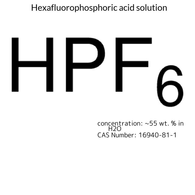 Hexafluorophosphoric acid solution