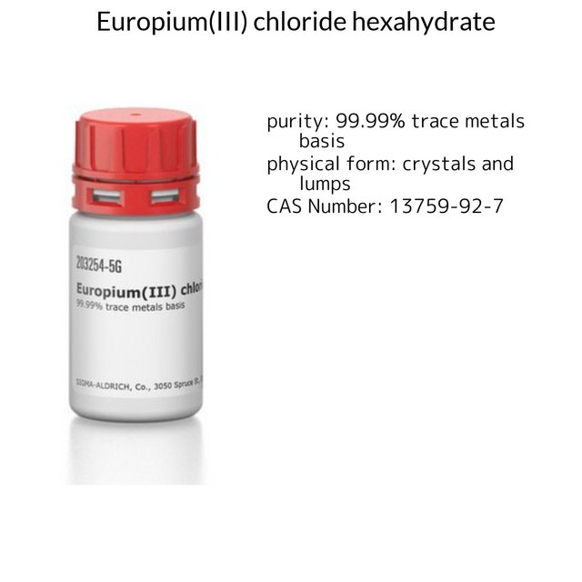 Europium(III) chloride hexahydrate