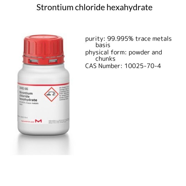 Strontium chloride hexahydrate