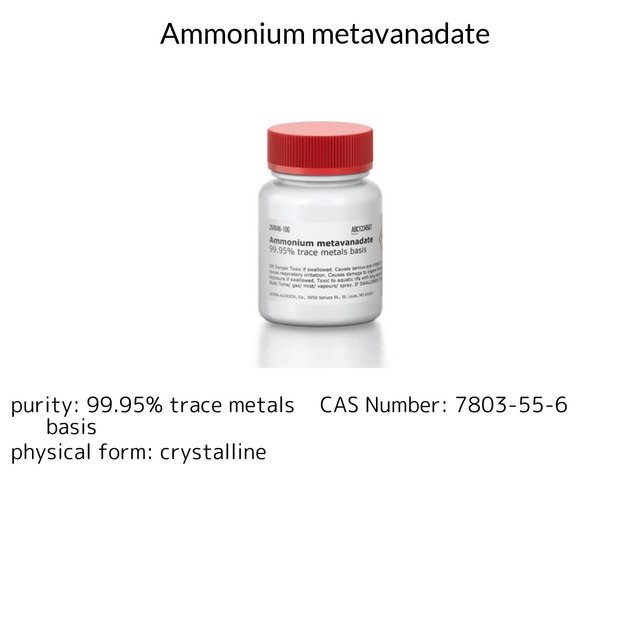 Ammonium metavanadate