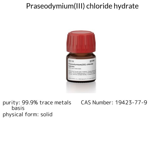 Praseodymium(III) chloride hydrate