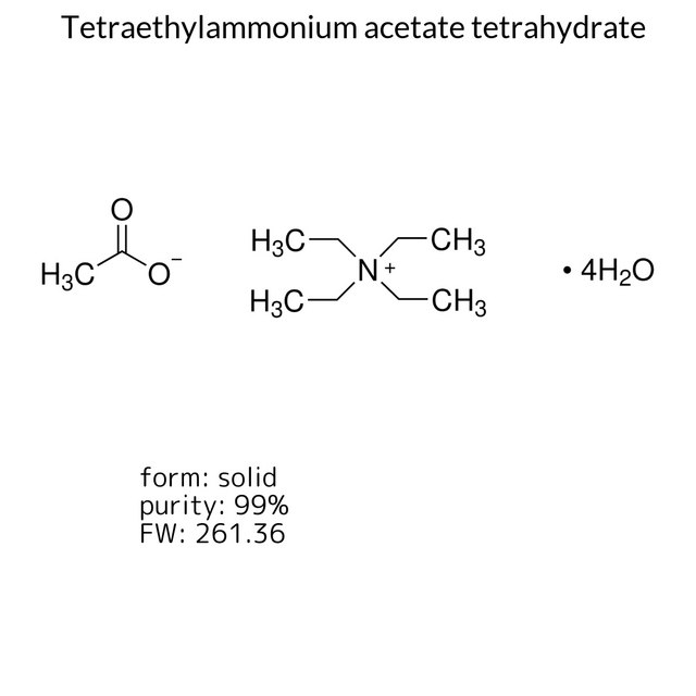 Tetraethylammonium acetate tetrahydrate