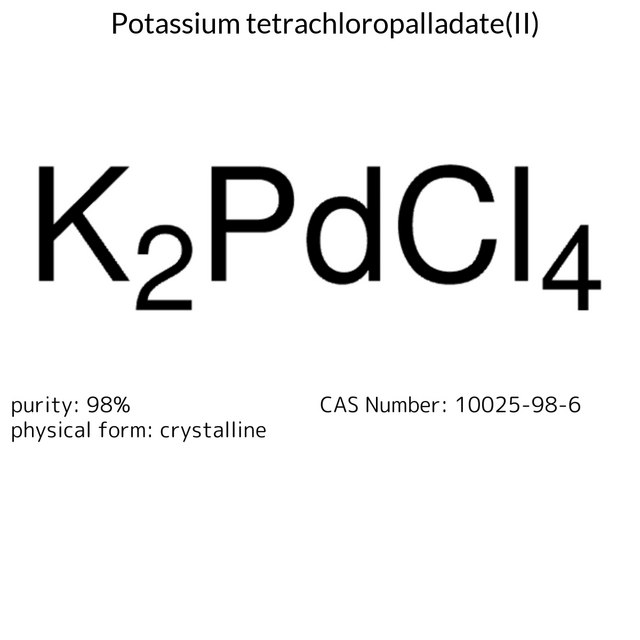 Potassium tetrachloropalladate(II)