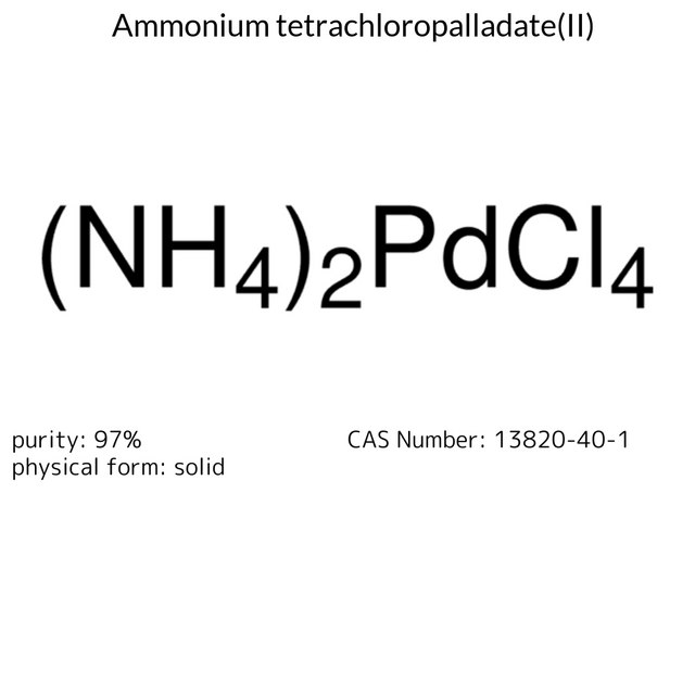 Ammonium tetrachloropalladate(II)