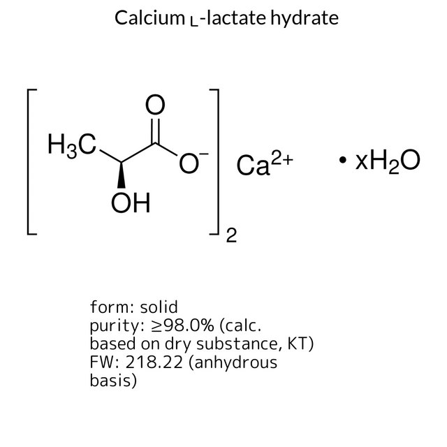 Calcium ?-lactate hydrate