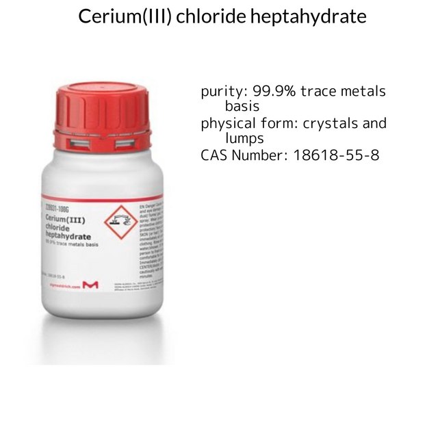 Cerium(III) chloride heptahydrate