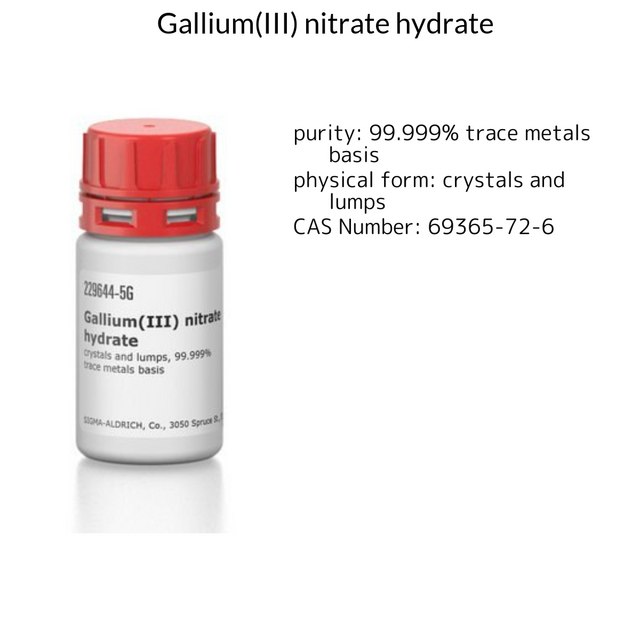 Gallium(III) nitrate hydrate