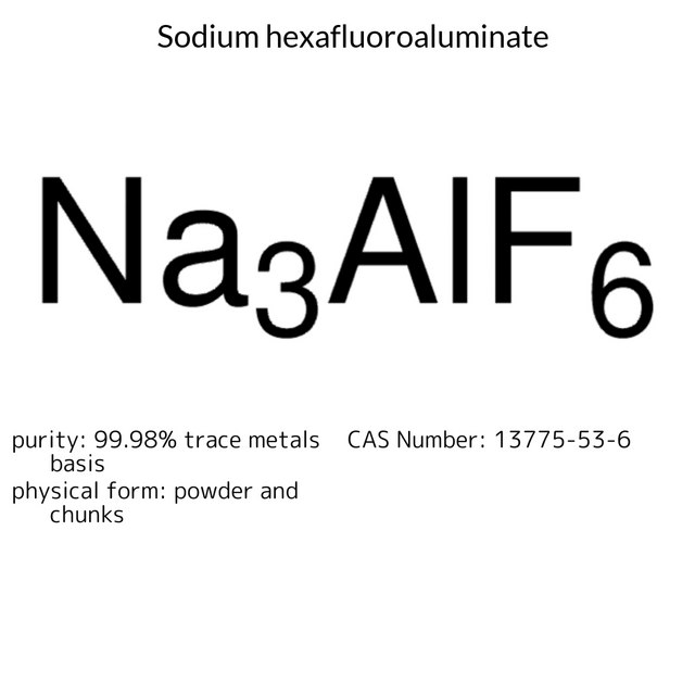Sodium hexafluoroaluminate