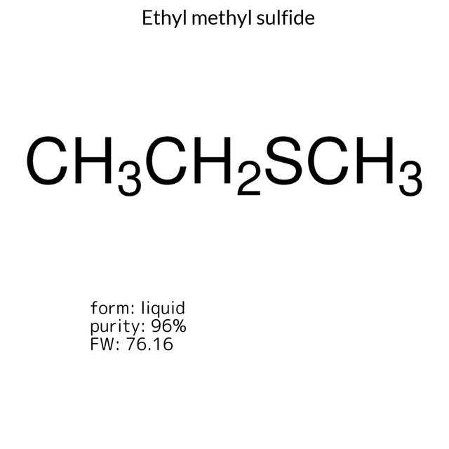 Ethyl methyl sulfide