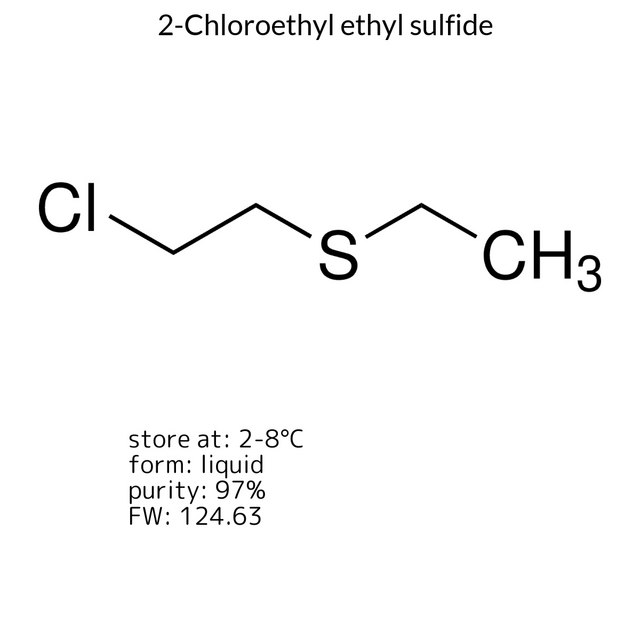 2-Chloroethyl ethyl sulfide