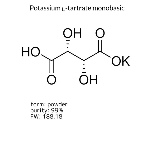 Potassium ?-tartrate monobasic