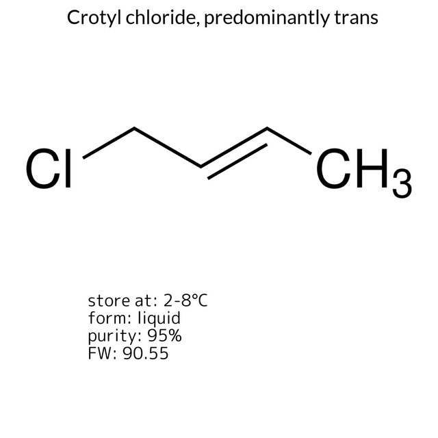 Crotyl chloride, predominantly trans