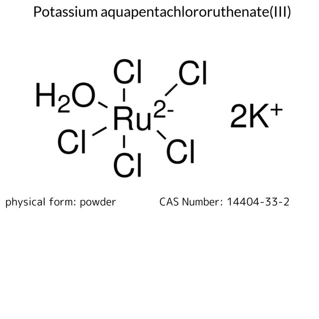 Potassium aquapentachlororuthenate(III)