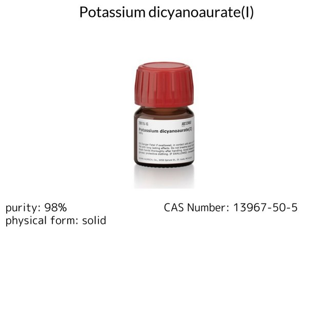 Potassium dicyanoaurate(I)