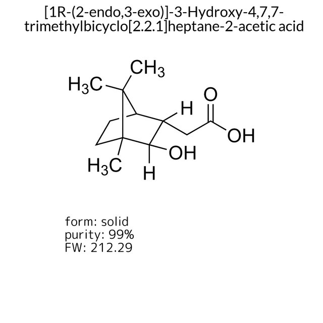 [1R-(2-endo,3-exo)]-3-Hydroxy-4,7,7-trimethylbicyclo[2.2.1]heptane-2-acetic acid