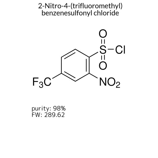 2-Nitro-4-(trifluoromethyl)benzenesulfonyl chloride