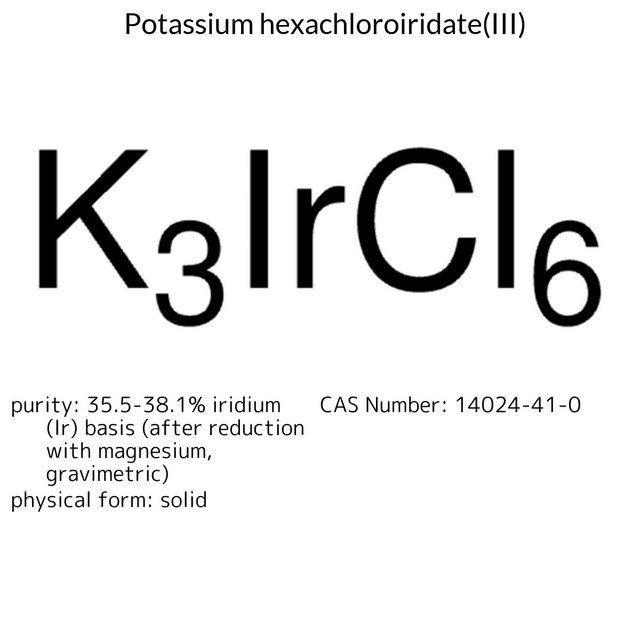 Potassium hexachloroiridate(III)