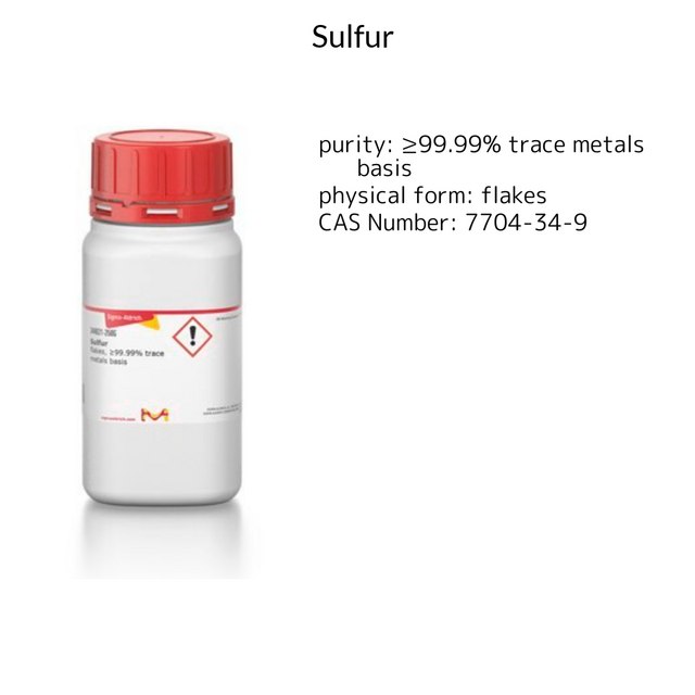 Sulfur