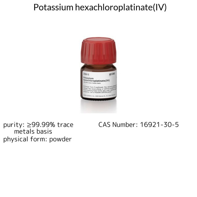 Potassium hexachloroplatinate(IV)