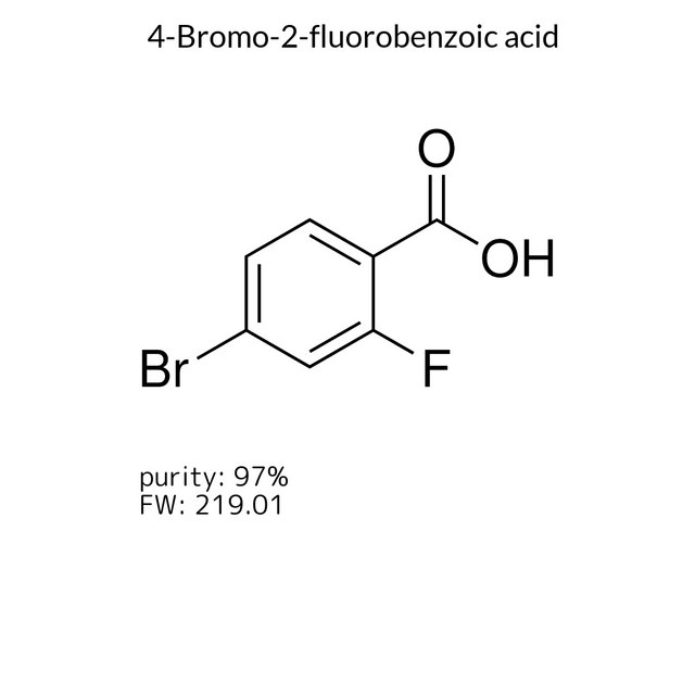 4-Bromo-2-fluorobenzoic acid