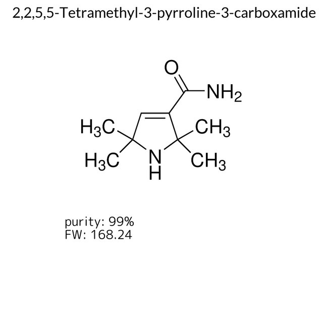 2,2,5,5-Tetramethyl-3-pyrroline-3-carboxamide