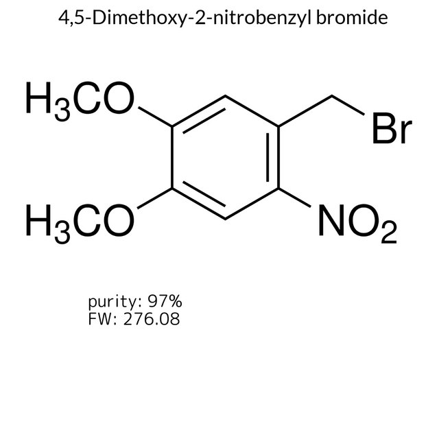 4,5-Dimethoxy-2-nitrobenzyl bromide