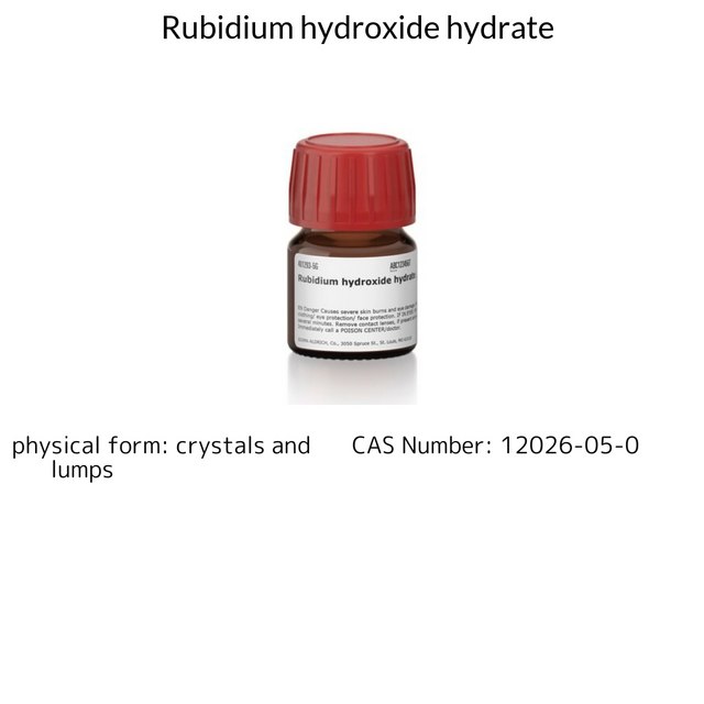Rubidium hydroxide hydrate