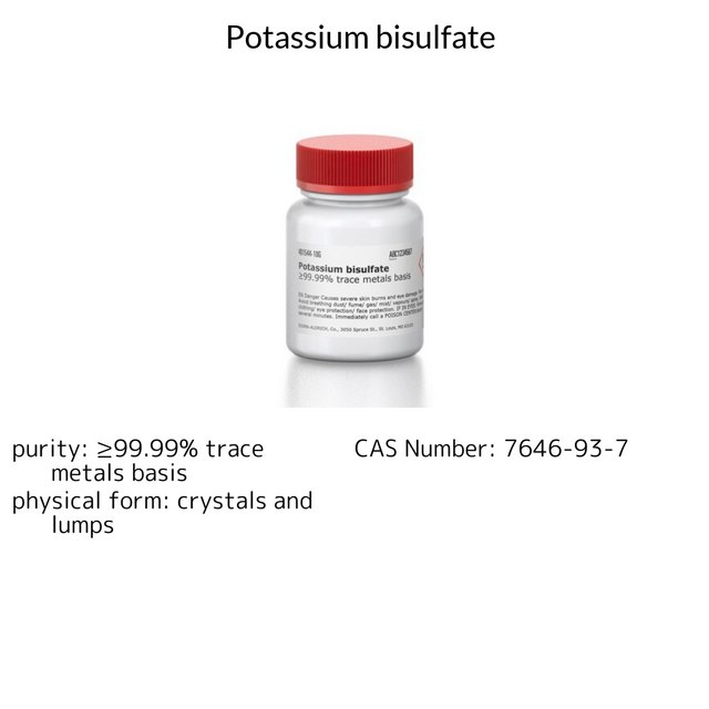 Potassium bisulfate