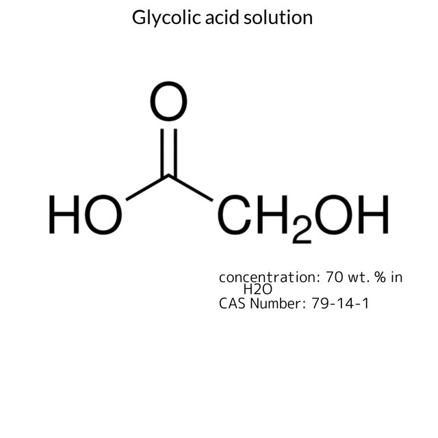 Glycolic acid solution