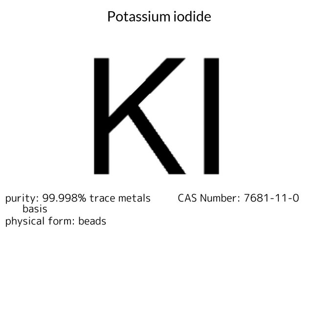 Potassium iodide