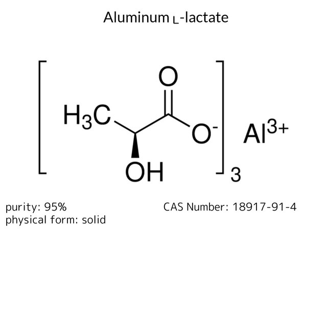 Aluminum ?-lactate