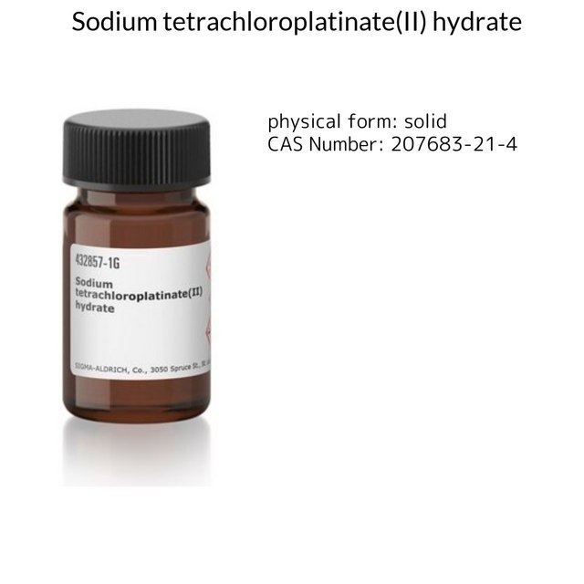 Sodium tetrachloroplatinate(II) hydrate