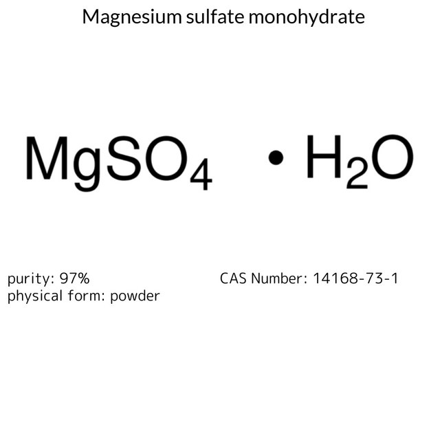 Magnesium sulfate monohydrate