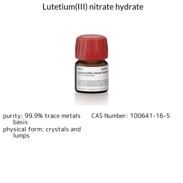 Lutetium(III) nitrate hydrate