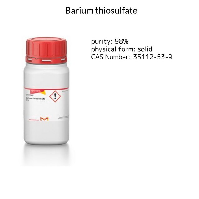 Barium thiosulfate