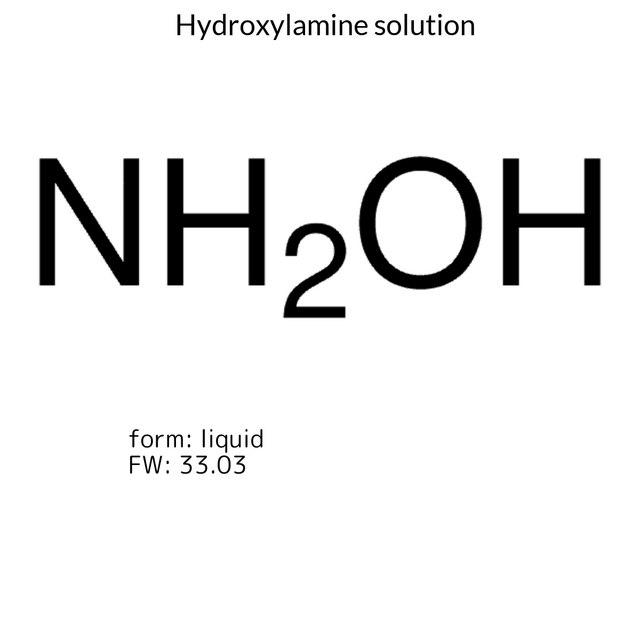 Hydroxylamine solution