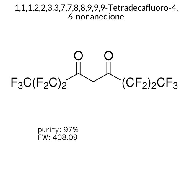 1,1,1,2,2,3,3,7,7,8,8,9,9,9-Tetradecafluoro-4,6-nonanedione