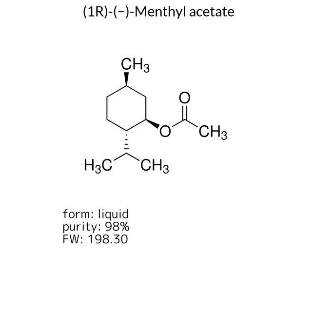 (1R)-(?)-Menthyl acetate