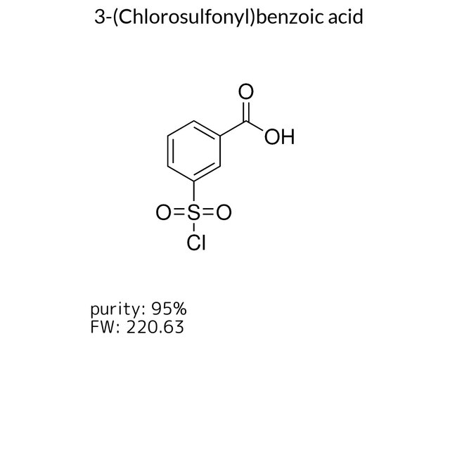 3-(Chlorosulfonyl)benzoic acid