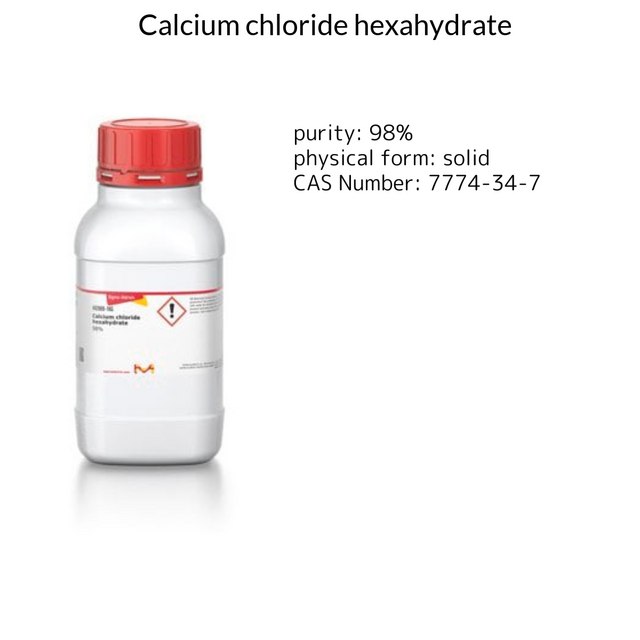 Calcium chloride hexahydrate