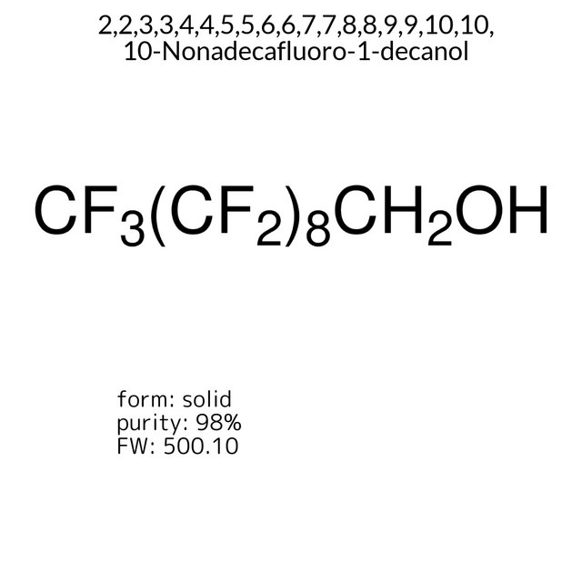 2,2,3,3,4,4,5,5,6,6,7,7,8,8,9,9,10,10,10-Nonadecafluoro-1-decanol